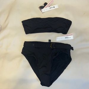 Aqua - Belted 2 piece Swimsuit